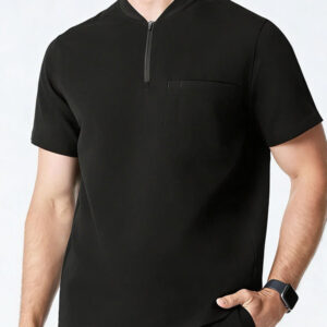 Scrub Cuello Redondo con Zipper  | Ropa Médica Moderna