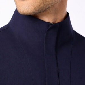 Alternative view of Scrub Cuello Alto Redondo con Zipper  | Ropa Médica Moderna